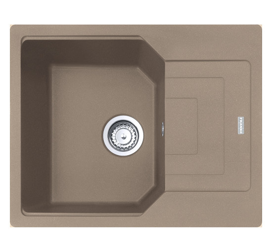 Кухонна мийка Franke Urban UBG 611-62 (114.0574.953) гранітна - врізна - оборотна - колір Мигдаль - (пластиковий коландер у комлекті)