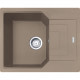 Кухонна мийка Franke Urban UBG 611-62 (114.0574.953) гранітна - врізна - оборотна - колір Мигдаль - (пластиковий коландер у комлекті)