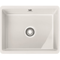 Кухонна мийка Franke Mythos KBK 110-50 (126.0335.712) керамічна - монтаж під стільницю - колір Білий