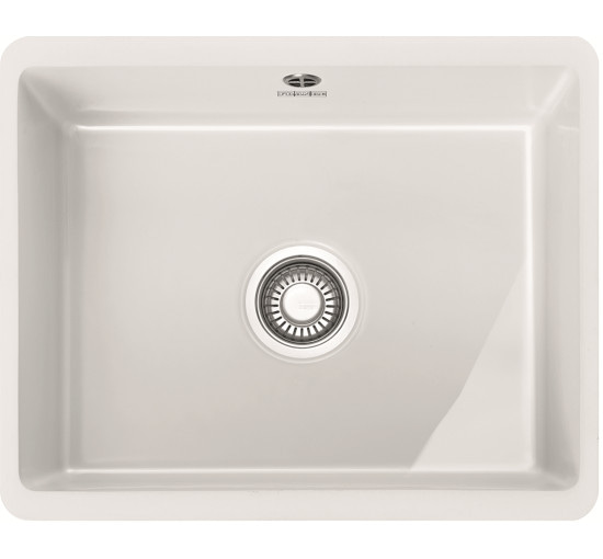 Кухонна мийка Franke Mythos KBK 110-50 (126.0335.712) керамічна - монтаж під стільницю - колір Білий
