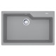 Кухонная мойка Franke Urban UBG 610-78 (114.0574.962) гранитная - врезная - цвет Серый камень (пластиковый коландер в комлекте)