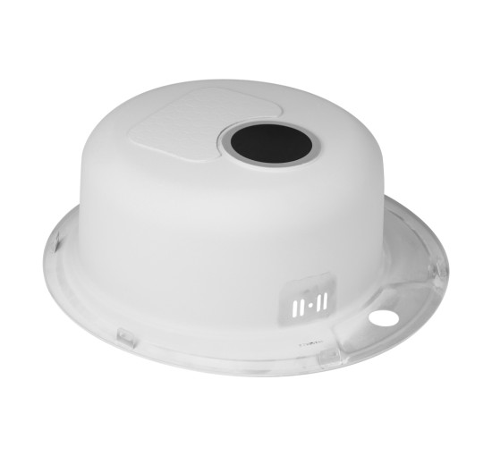 Кухонна мийка Qtap D490 0,8 мм Satin (QTD490SAT08)