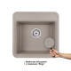 Кухонная раковина Qtap CS 5151 Beige (QTCS5151BEI)