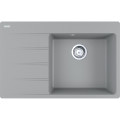 Кухонна мийка Franke Centro CNG 611-78 TL (114.0630.469) гранітна - врізна - крило ліворуч - колір Сірий камінь