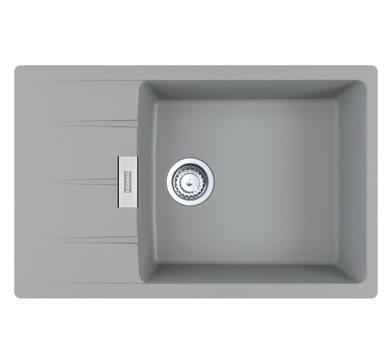 Кухонная мойка Franke Centro CNG 611-78 XL (114.0630.437) гранитная - врезная - оборотная - цвет Серый камень