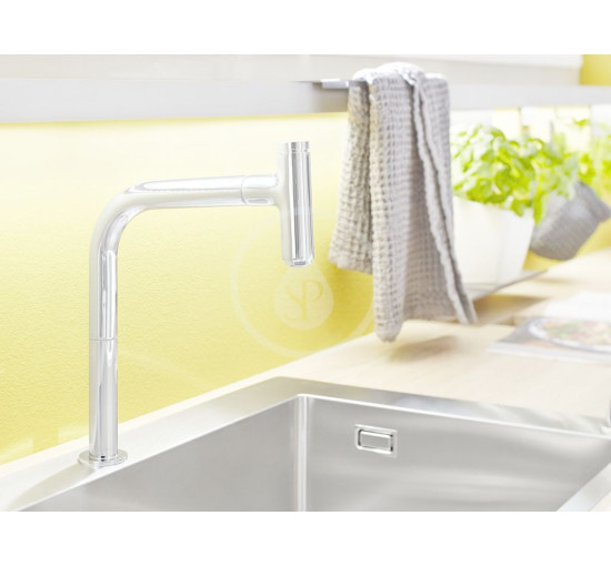 Кухонная мойка Hansgrohe S712-F660 на столешницу 760х500 стальная (43308800) Stainless Steel