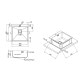 Кухонна мийка Qtap DK5050BL 2.7/1.0 мм Black (QTDK5050BLPVD2710)