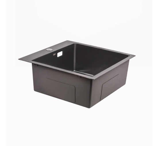 Кухонна мийка Qtap DK5050BL 2.7/1.0 мм Black (QTDK5050BLPVD2710)