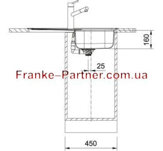 Кухонна мийка Franke Spark SKL 611-79 (101.0598.809) нержавіюча сталь - врізна - оборотна - декорована