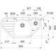 Кухонна мийка Franke Spark SKL 651-E (101.0510.150) нержавіюча сталь - врізна - кутова - декорована