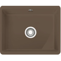 Кухонна мийка Franke Mythos KBK 110-50 (126.0335.881) керамічна - монтаж під стільницю - колір Капучіно
