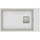 Кухонна мийка Franke KUBUS 2 KNG 110-62 (125.0517.098) гранітна - монтаж під стільницю - колір Білий - (коландер та коврик Rollmat у комплекті)
