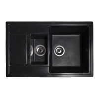 Кухонная мойка Romzha Jorum 78D Antracit (901)