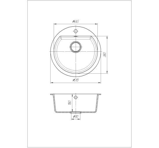 Кухонная мойка Romzha Kolo Teracota (701)