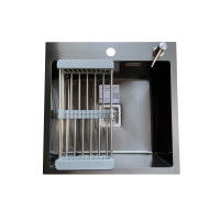 Кухонна мийка Romzha Arta Nova U-450 BL