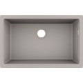 Кухонная мойка Hansgrohe S510-U660 под столешницу 710х450 Concretegrey (43432380)