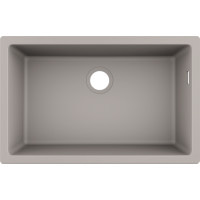 Кухонна мийка Hansgrohe S510-U660 під стільницю 710х450 Concretegrey (43432380)