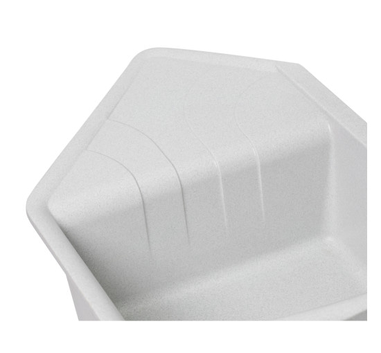 Кухонная мойка с дополнительной чашей Lidz 1000x500/225 GRA-09 (LIDZGRA091000500225)