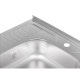 Кухонна мийка Lidz 6060-R 0,6 мм Decor (LIDZ6060RDEC06)