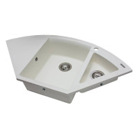 Кухонная мойка Miraggio EUROPE белая