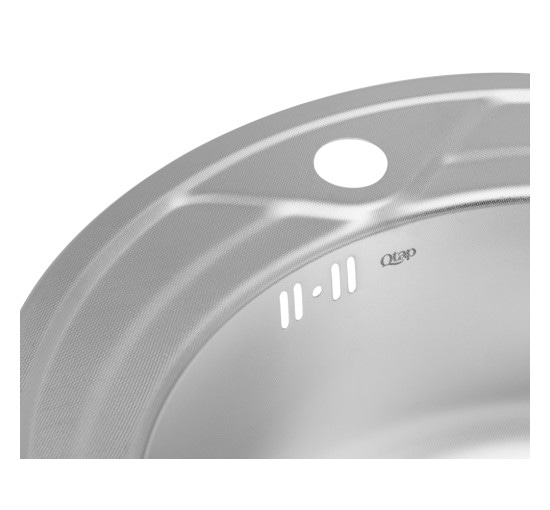 Кухонная мойка Qtap D510 0,8 мм Micro Decor (QTD510MICDEC08)