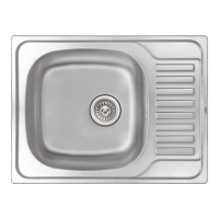 Кухонная раковина Qtap 6550 0,8 мм Micro Decor (QT6550MICDEC08)