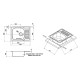 Кухонна мийка Qtap 6550 0,8 мм Micro Decor (QT6550MICDEC08)