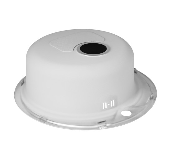 Кухонная мойка Qtap D510 0,8 мм Satin (QTD510SAT08)