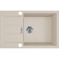 Кухонна мийка Franke Sirius 2.0 S2D 611-78 XL (143.0621.336) з тектонайта - врізна - оборотна - колір Сахара (2 отвори)