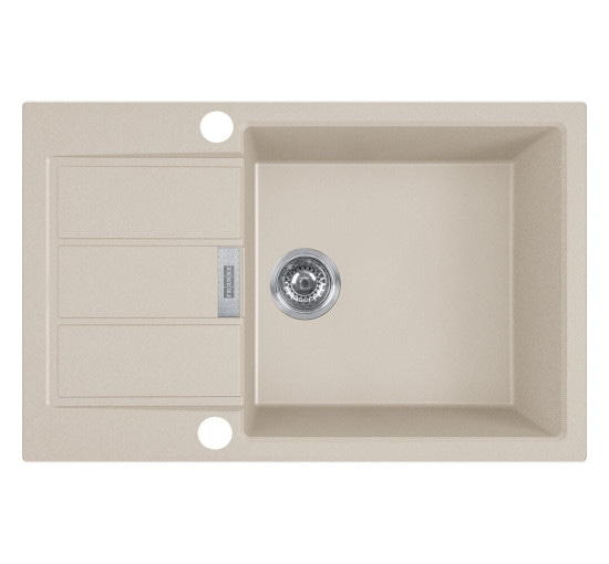 Кухонна мийка Franke Sirius 2.0 S2D 611-78 XL (143.0621.336) з тектонайта - врізна - оборотна - колір Сахара (2 отвори)