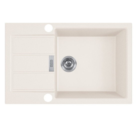 Кухонна мийка Franke Sirius 2.0 S2D 611-78 XL (143.0621.337) з тектонайта - врізна - оборотна - колір Маскарпоне (2 отвори)