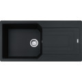 Кухонная мойка Franke Urban UBG 611-100 XL (114.0574.931) гранитная - врезная - оборотная - цвет Оникс - (пластиковый коландер в комлекте)