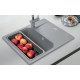 Кухонная мойка Franke Urban UBG 611-100 XL (114.0574.931) гранитная - врезная - оборотная - цвет Оникс - (пластиковый коландер в комлекте)