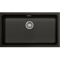 Кухонна мийка Franke Kubus KBG 110-70 (125.0499.032) гранітна - монтаж під стільницю - колір Онікс