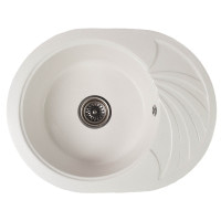 Кухонна мийка Romzha Rasa 60 Biela (102)