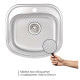 Кухонная раковина Qtap 4947 0,8 мм Micro Decor (QT4947MICDEC08)
