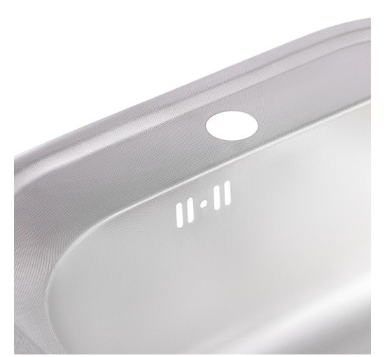 Кухонная раковина Qtap 4947 0,8 мм Micro Decor (QT4947MICDEC08)