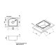 Кухонна мийка Qtap 4842 0,8 мм Micro Decor (QT4842MICDEC08)