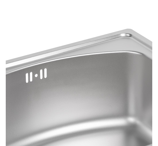 Кухонна мийка Qtap 4842 0,8 мм Micro Decor (QT4842MICDEC08)
