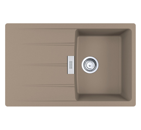 Кухонная мойка Franke Centro CNG 611-78 (114.0630.428) гранитная - врезная - оборотная - цвет Миндаль