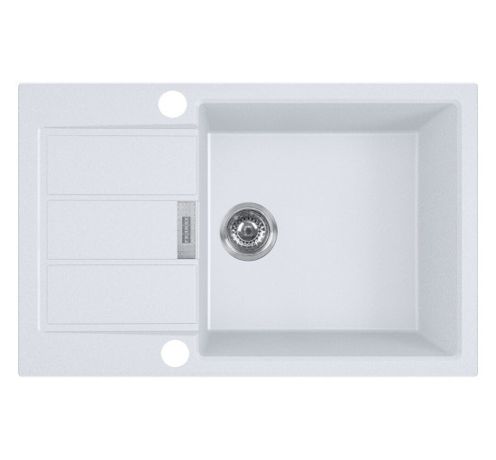 Кухонна мийка Franke Sirius 2.0 S2D 611-78 XL (143.0621.338) з тектонайта - врізна - оборотна - колір Білий (2 отвори)