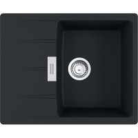 Кухонная мойка Franke Centro CNG 611-62 (114.0630.418) гранитная - врезная - оборотная - цвет Черный матовый