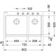 Кухонная мойка Franke Fiji FIG 620-80 (114.0618.383) гранитная - врезная - цвет Белый