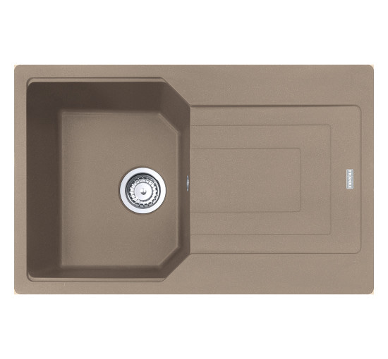 Кухонна мийка Franke Urban UBG 611-78 (114.0574.942) гранітна - врізна - оборотна - колір Мигдаль - (пластиковий коландер у комлекті)