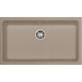 Кухонная мойка Franke Kubus KBG 110-70 (125.0499.034) гранитная - монтаж под столешницу - цвет Миндаль