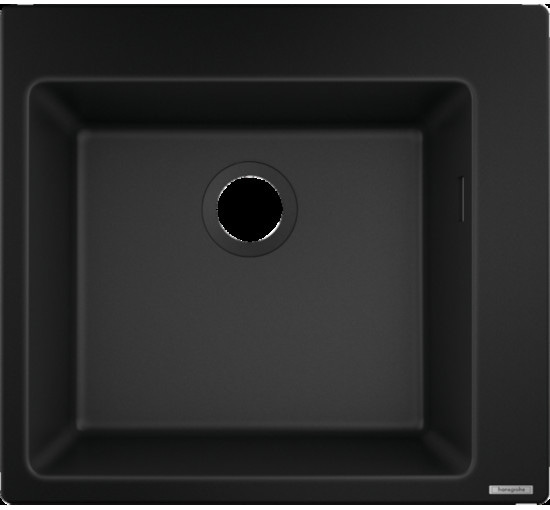 Кухонная мойка Hansgrohe S510-F450 560х510 Graphiteblack (43312170)