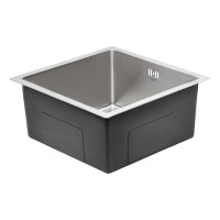Кухонна мийка Qtap D4843 2.7/1.0 мм Satin (QTD484310)