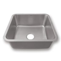 Кухонная мойка из нержавеющей стали 45 см под столешницу Nett NS-4643