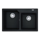 Кухонная мойка Franke Urban UBG 620-78 (114.0574.971) гранитная - врезная - цвет Оникс - (пластиковый коландер в комлекте)