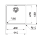 Кухонная мойка Franke Maris MRX 110-40 (122.0598.646) нержавеющая сталь - монтаж под столешницу - полированная